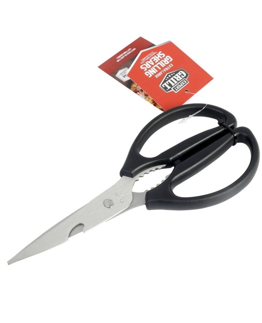 Grilling Shears Kitchen Scissors Heavy Duty Expert Grill Scissors Black New