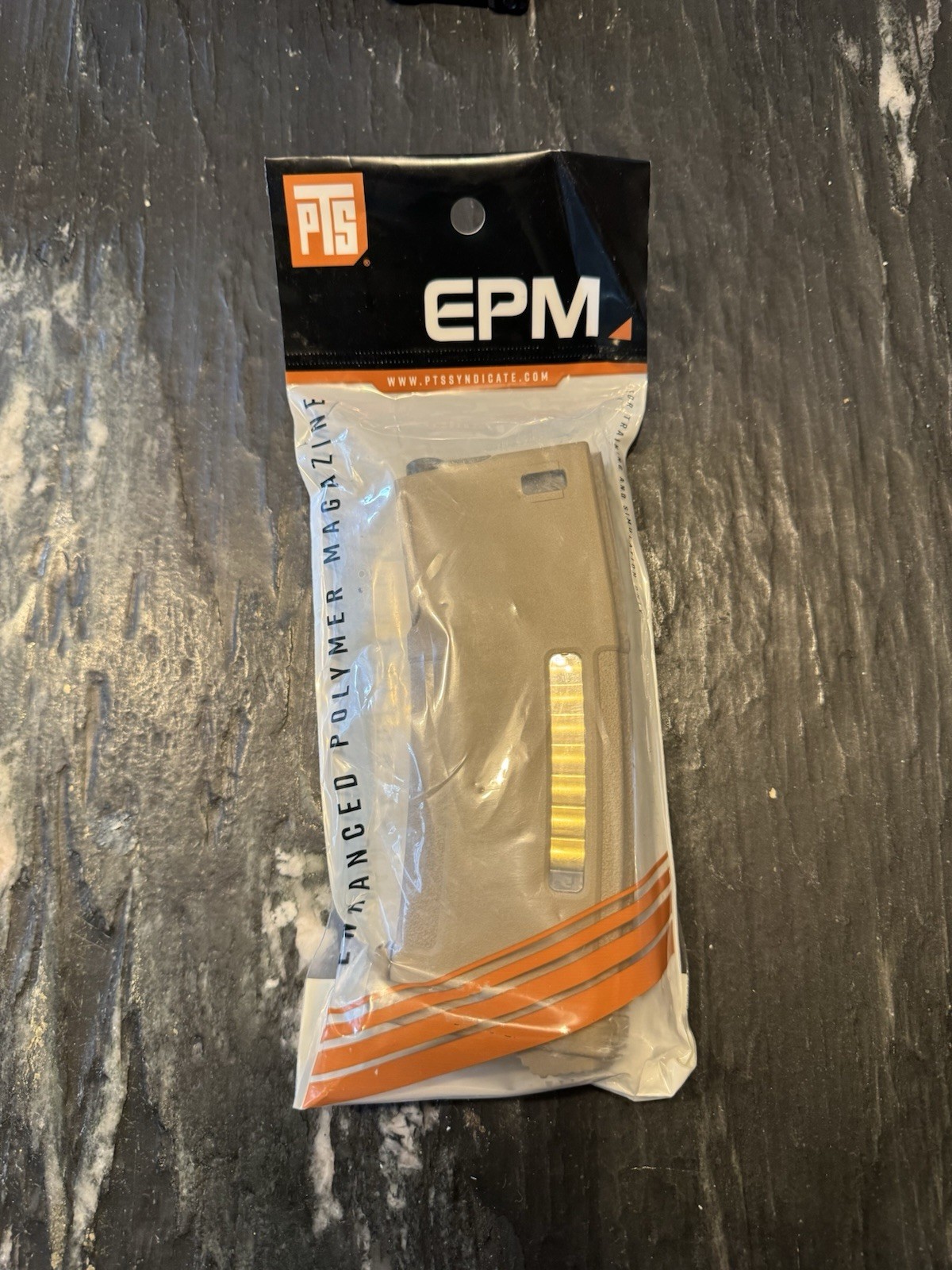 NEW PTS AEG Airsoft Enhanced Polymer Magazine EPM - 150 Round - Dark Earth