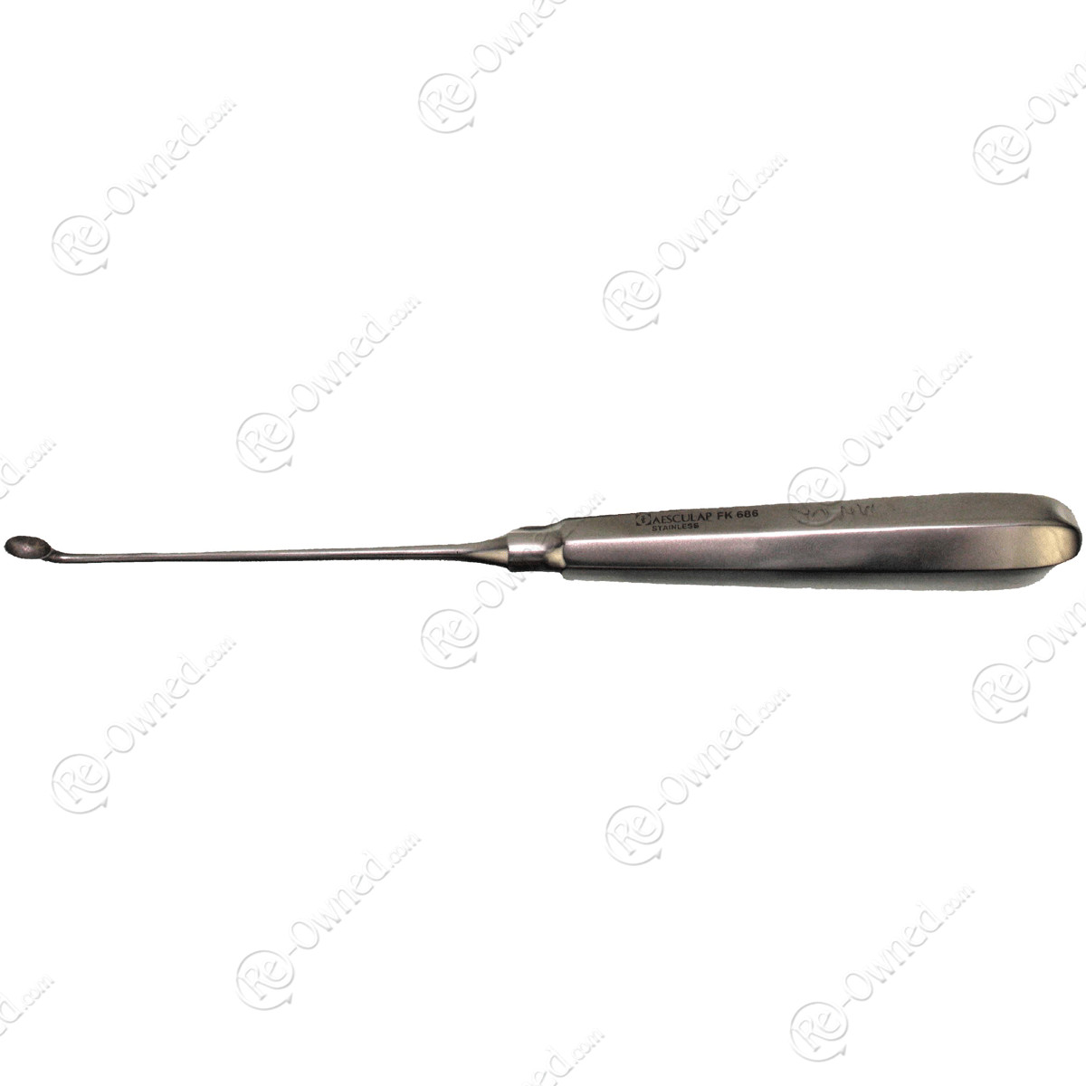 Aesculap FK686 HALLE Bone Curette