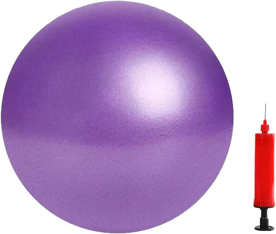 Pilates Exercise Ball for Yoga, Barre, Fitness & Physical Therapy Mini Squishy B