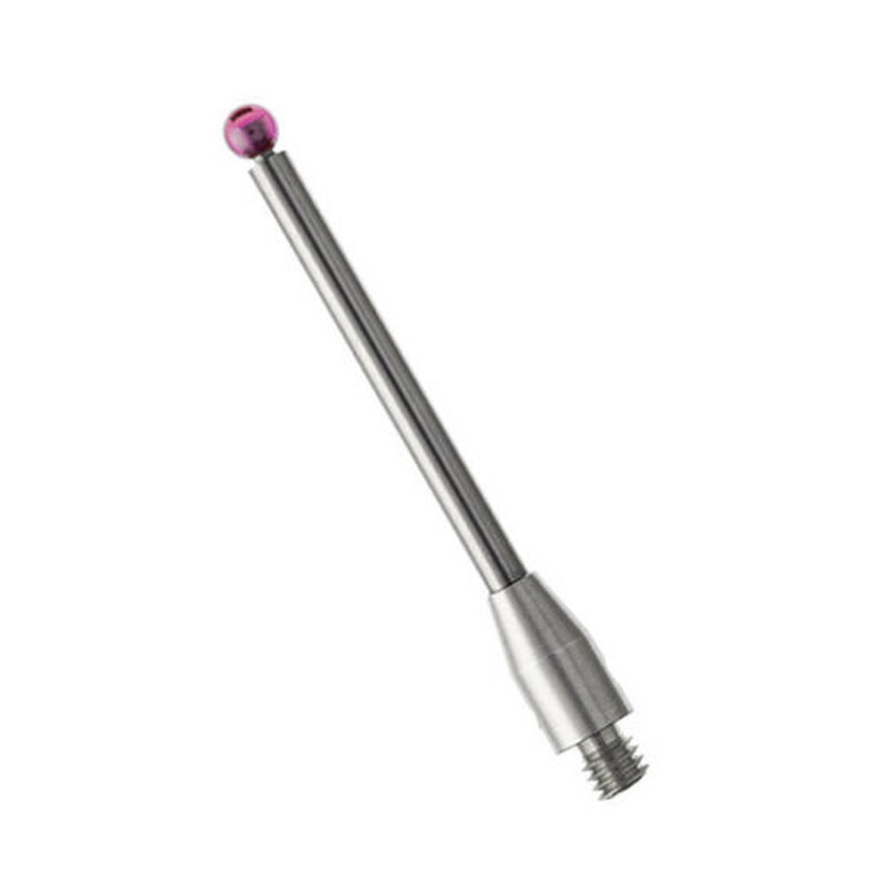 CMM Touch Probe M3 Thread 2.5mm Ruby Ball Tungsten Carbide Rod L30mm A-5003-0055