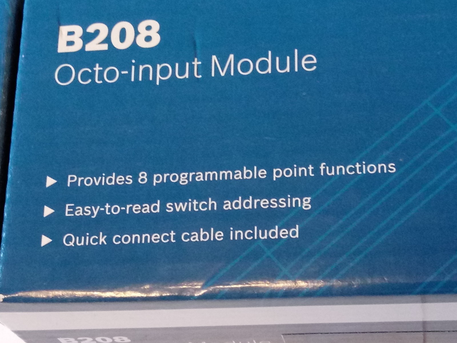 New! Bosch B208 Octo-input Module Sealed Box.