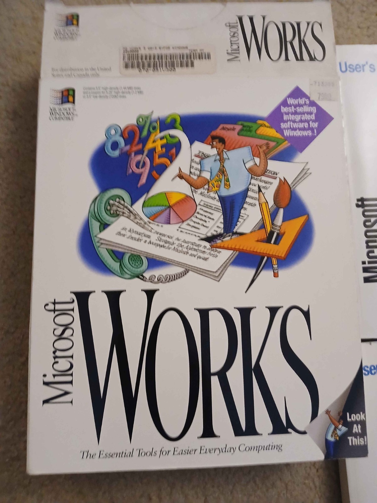 Microsoft Works 3.0 + Microsoft Publisher 2.0