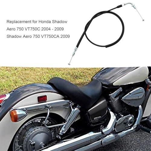 2 Pcs 17920-MEG-000 Push Pull Throttle Cable, Replacement for Honda Shadow