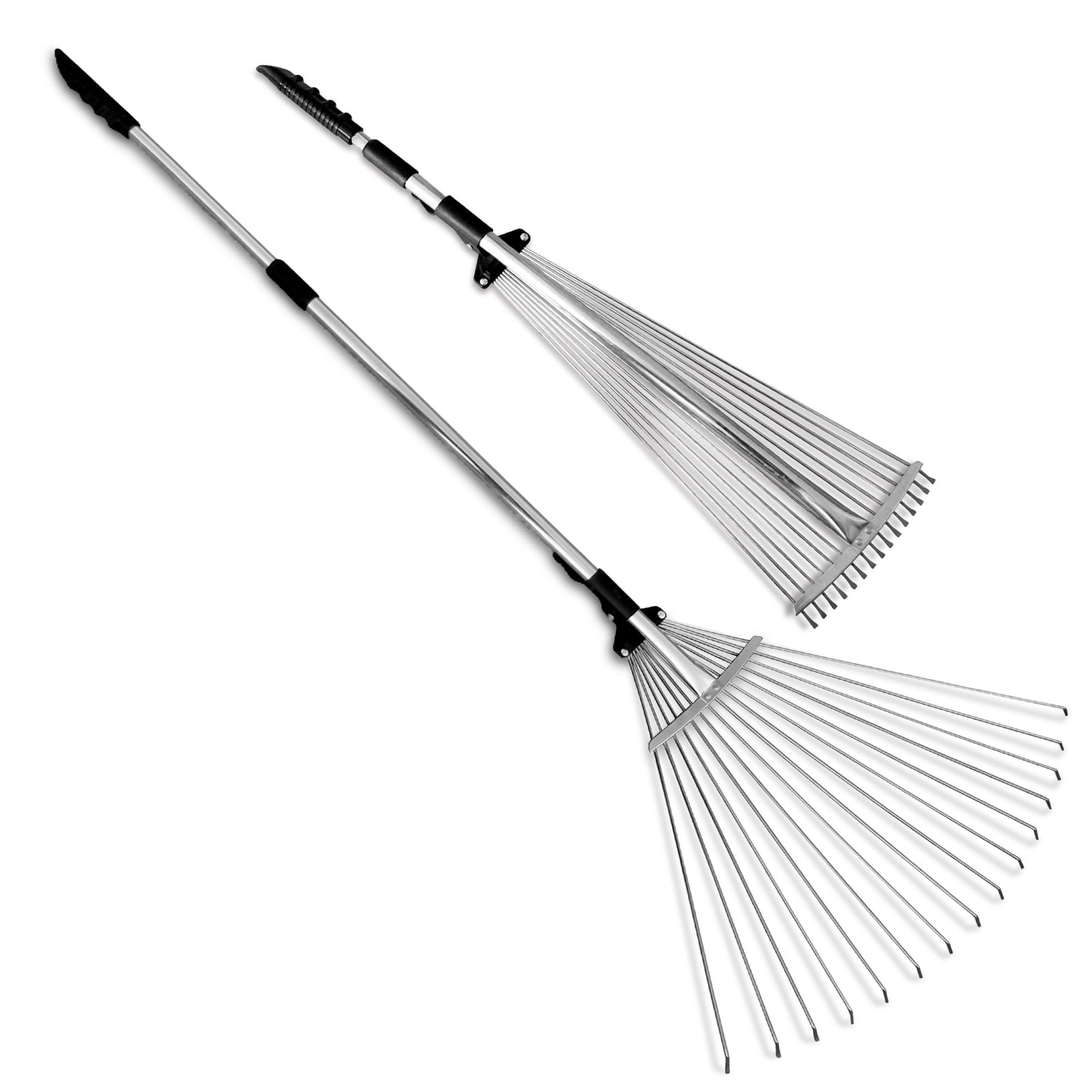 TABOR TOOLS Adjustable Full length: 63", collapsed size: 32", Red, Black