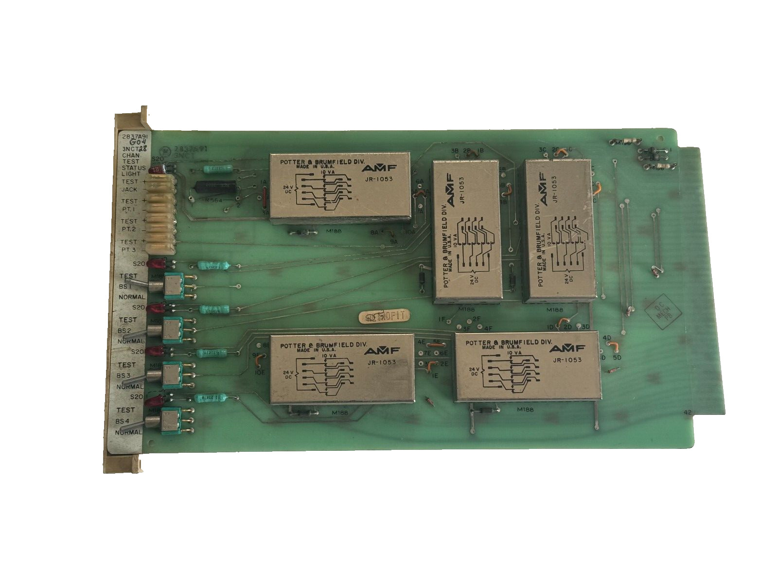 USED Westinghouse 2837A91 3NCT Circuit Board