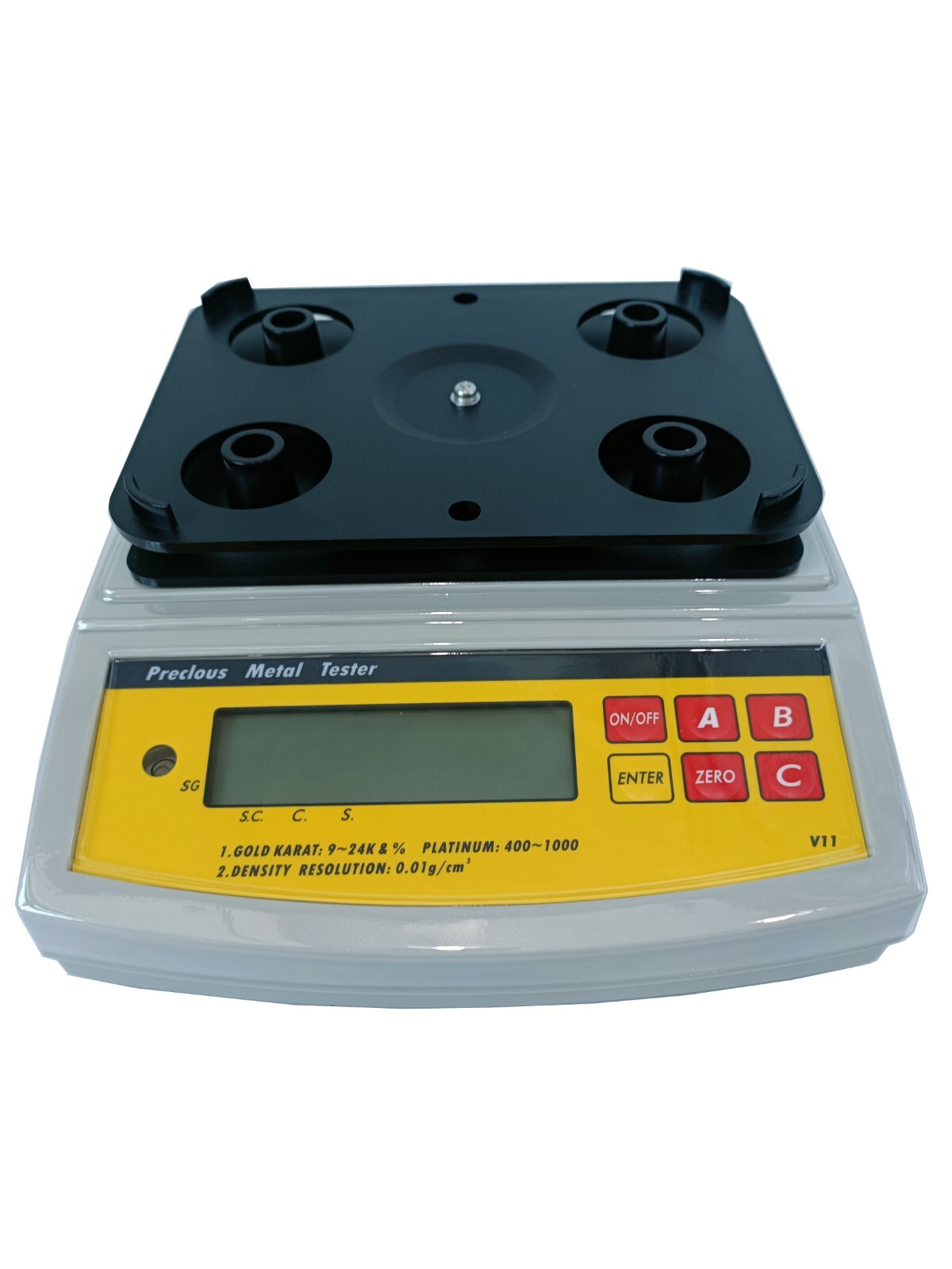 Electronic Density Meter Gold Purity Tester Densitometer For Gold K Platinum