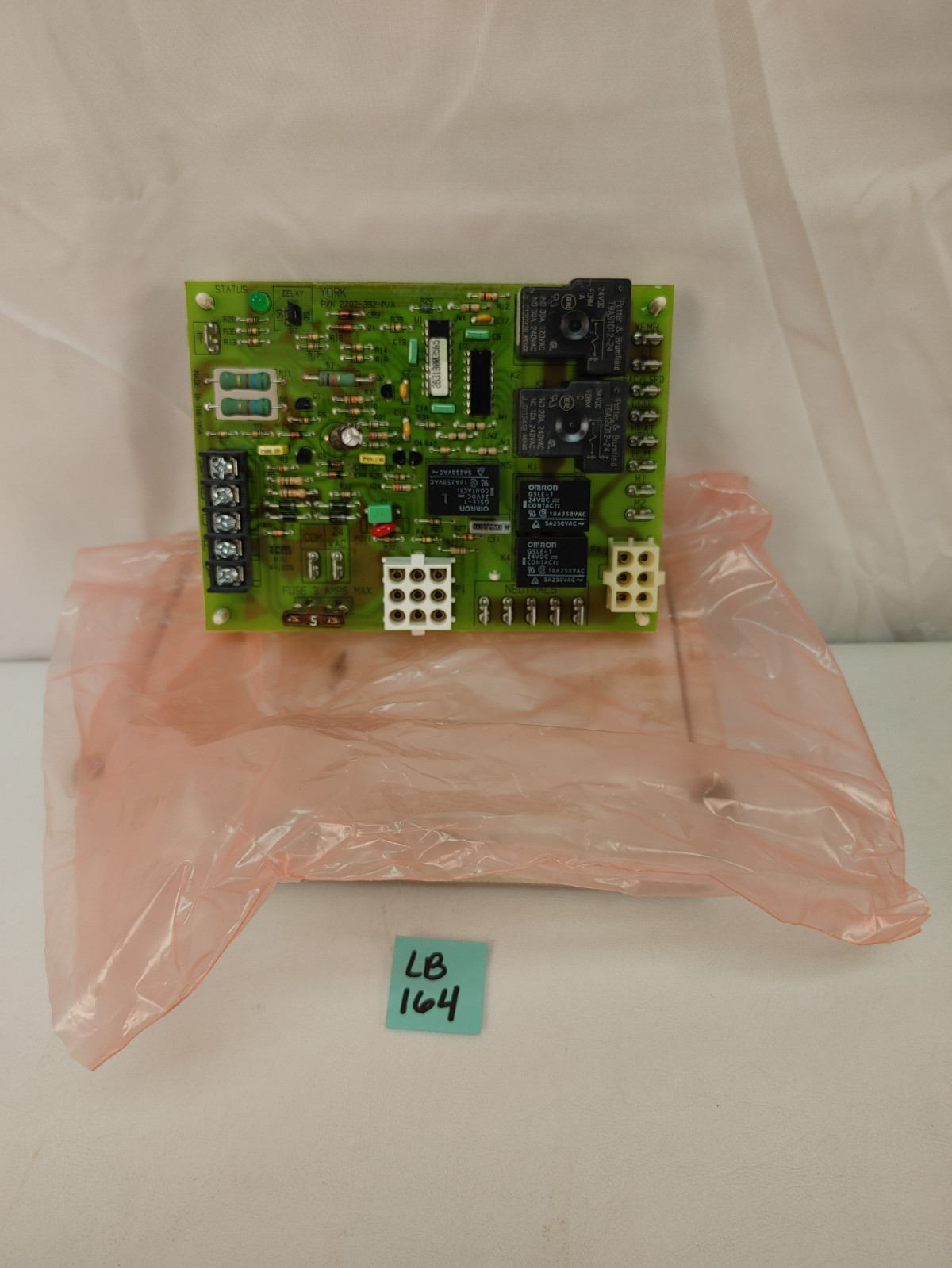 York  2702-382P/A Control Board - Unused in worn box