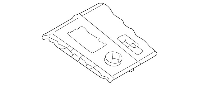Genuine Mitsubishi Shift Panel 96941W271P