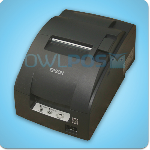 Epson TM-U220B M188B Network Receipt Slip Order Printer Ethernet Dark Gray RFB