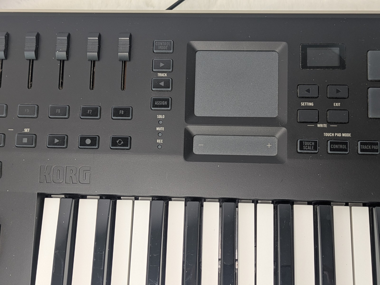 Korg taktile-25 USB MIDI Keyboard Controller 25-Key Touch Pad Tested Works