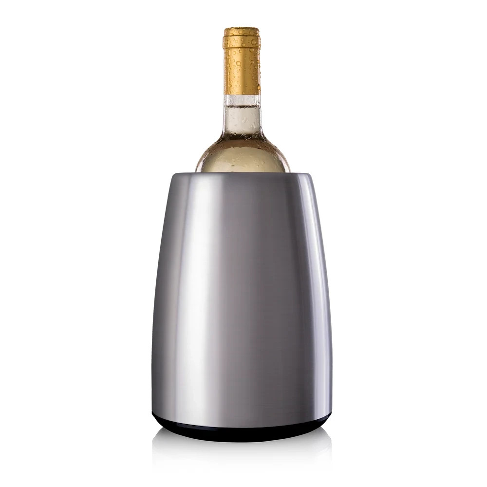 VacuVin Wine Cooler Elegant Stainless Steel