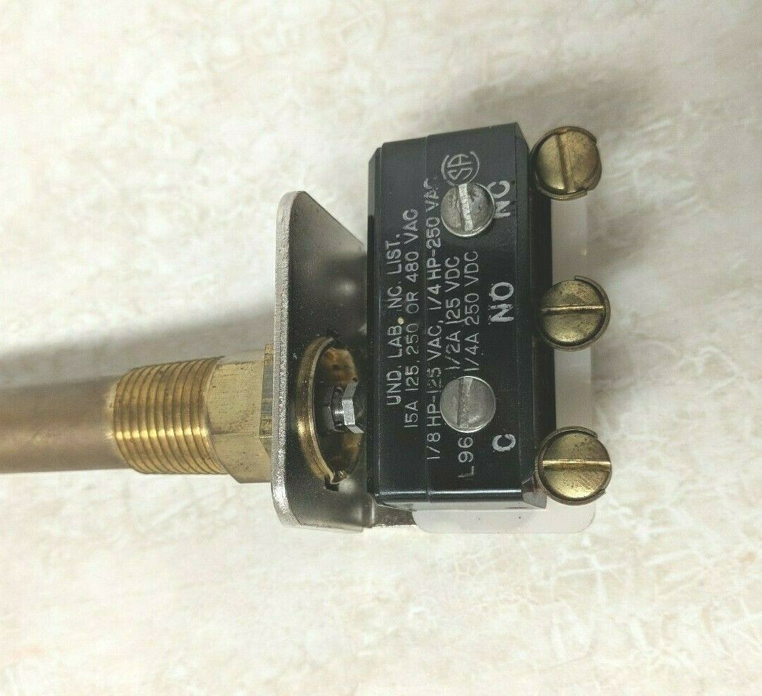 New NOS United Electric Controls Temperature Switch Type C54S Model 103