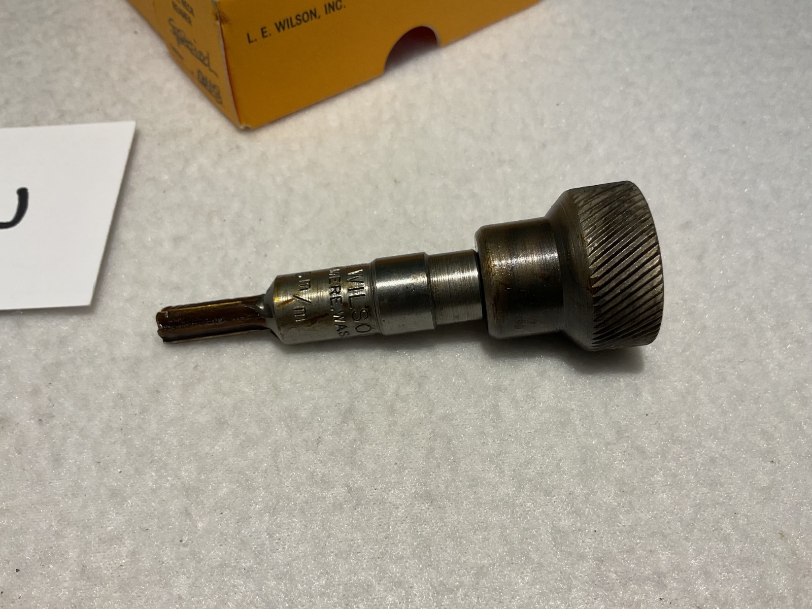 L E Wilson Inside Neck Reamer 6 MM # 2