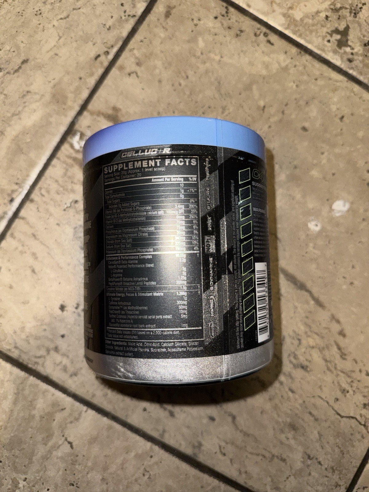 Cellucor C4 ULTIMATE Pre-Workout - - Icy Blue Razz