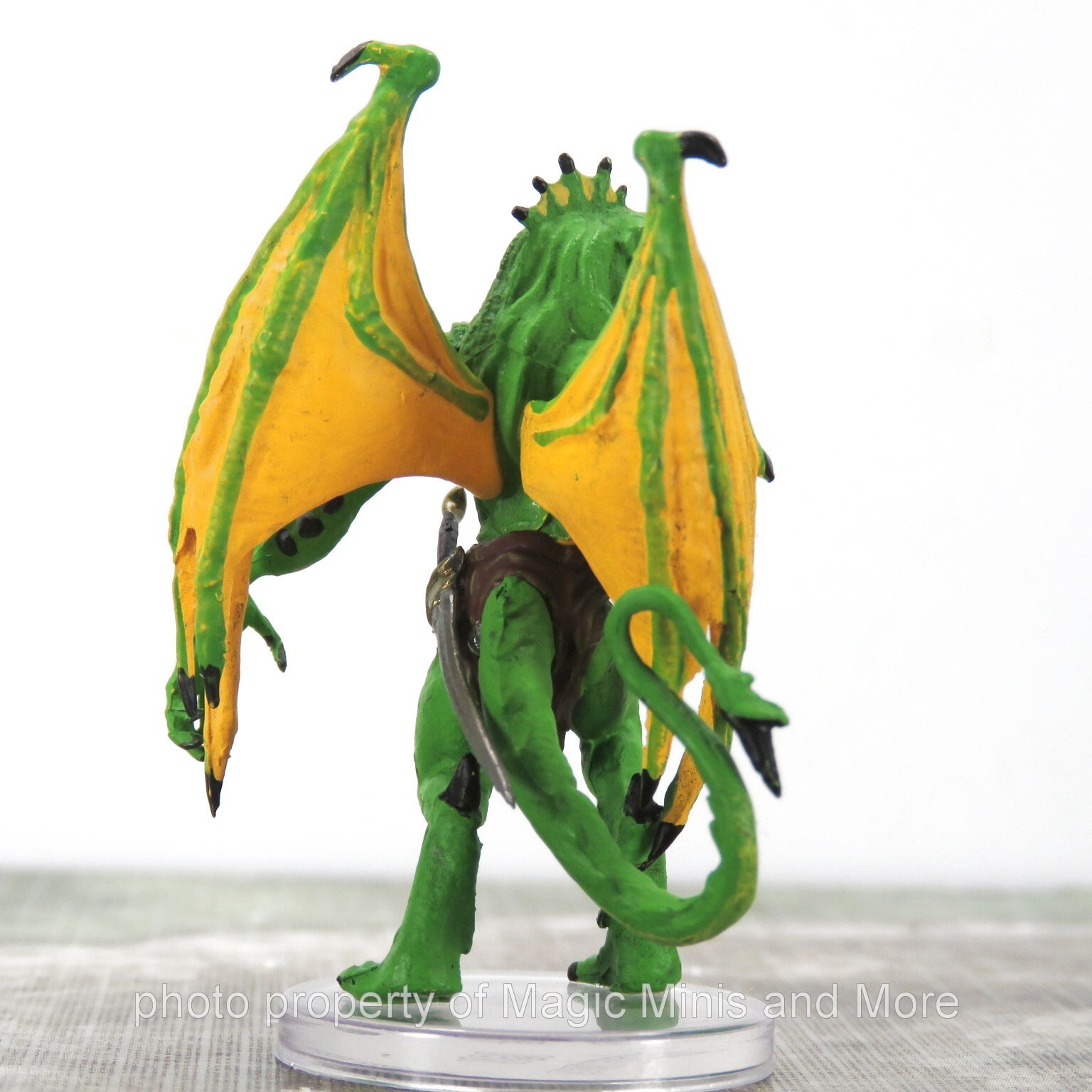 Monsters of Multiverse ~ GREEN ABISHAI #18 Icons Mordenkainen D&D miniature