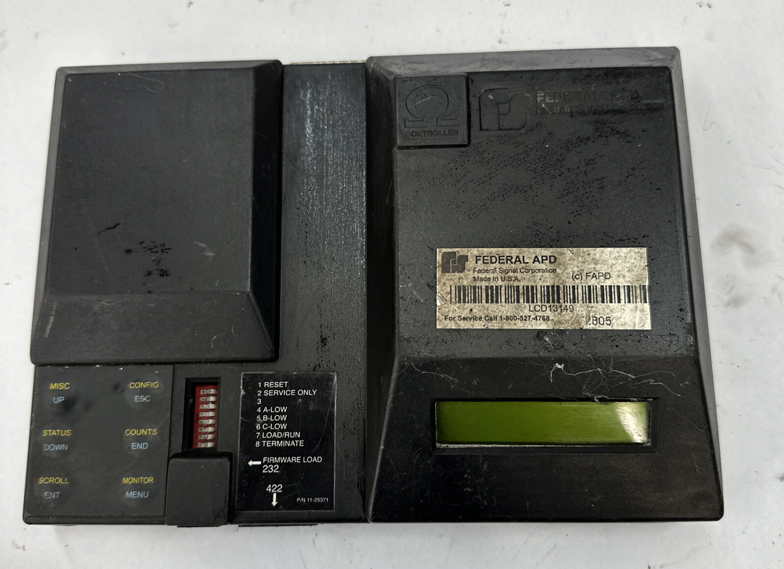 Signal Corporation   F APD   P/N 11-25371  LCD13149 2805