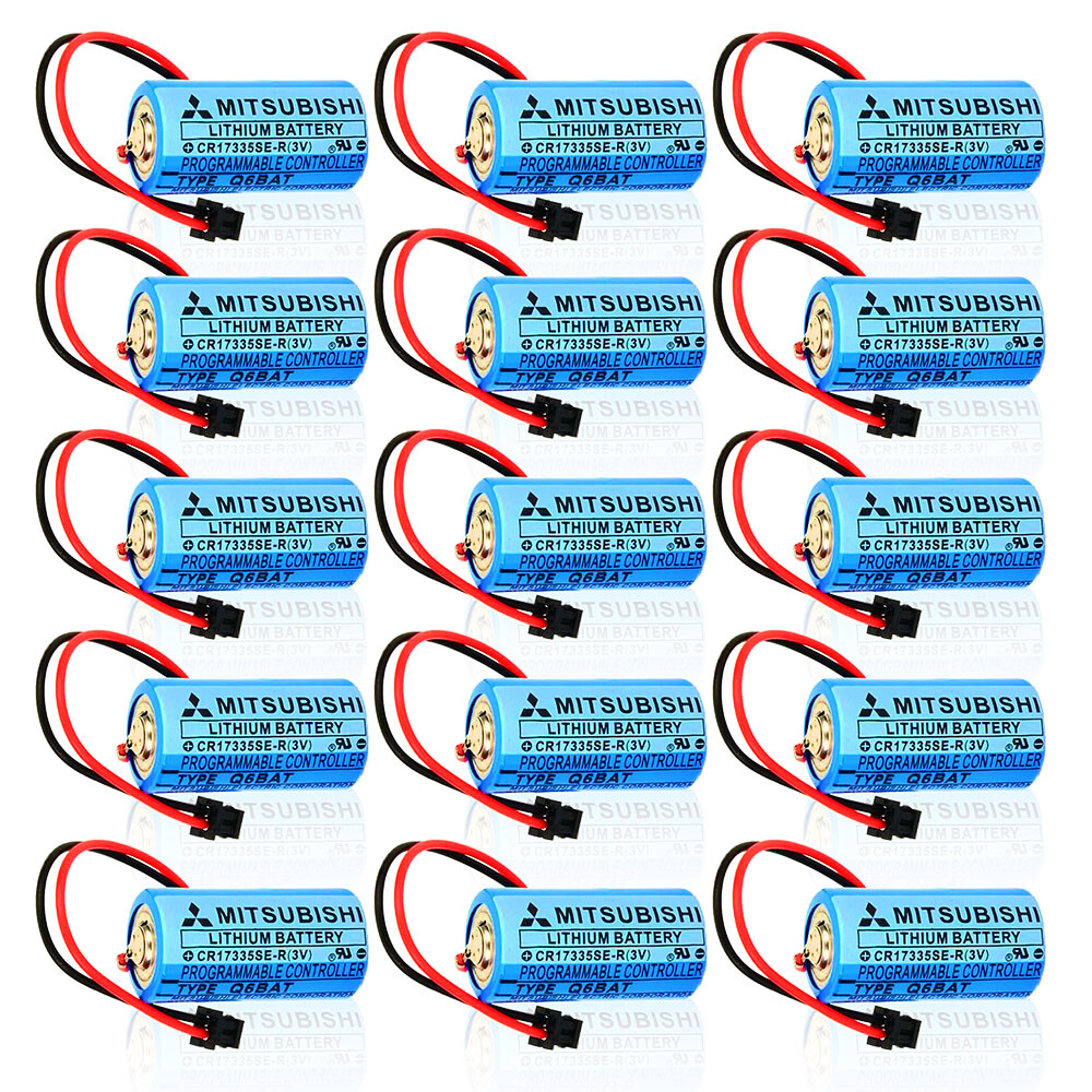 15pcs Mitsubishi Q6BAT CR17335SE-R 3V 1800mah Single-Use Lithium Battery US SHIP