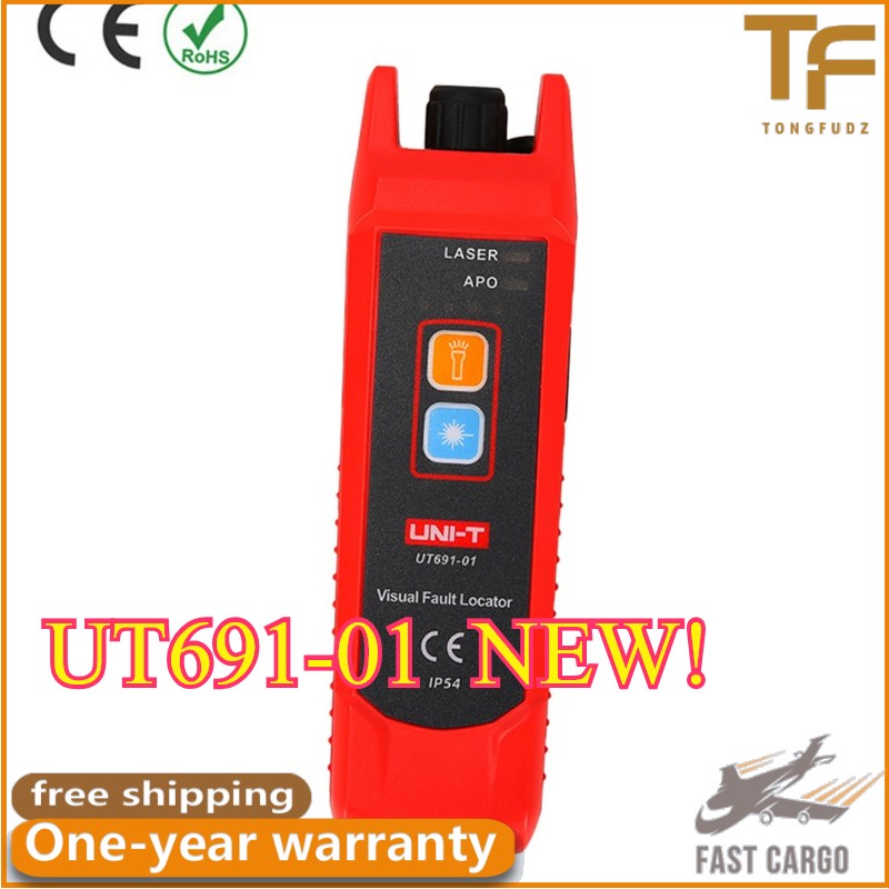 NEW UNI-T UT691-01 Visual Fault Locator Uses 650nm Visible Redlight IP54 of AP