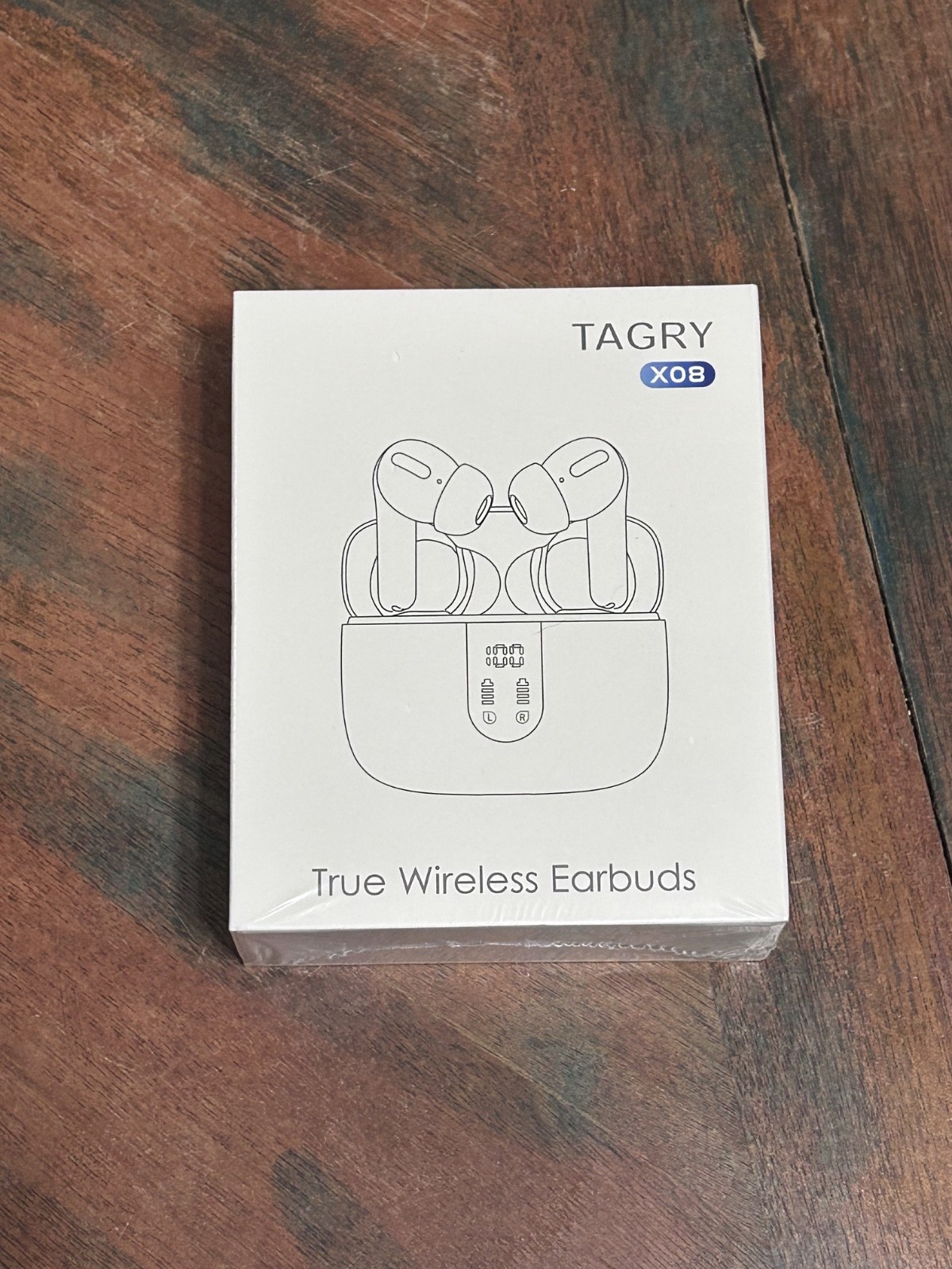 TAGRY X08 True Wireless Earbuds – 60H Playtime, Bluetooth 5.3, IPX5 Waterproof