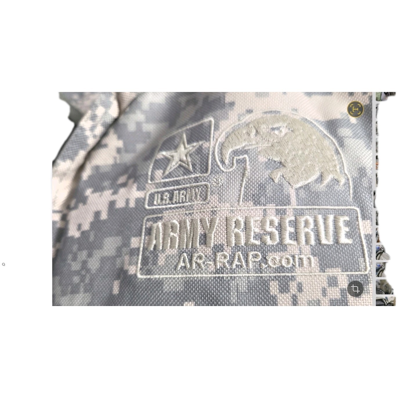 CamelBak ACU Camo Backpack Tactical Army Reserve ARRAF Arapaho Patch