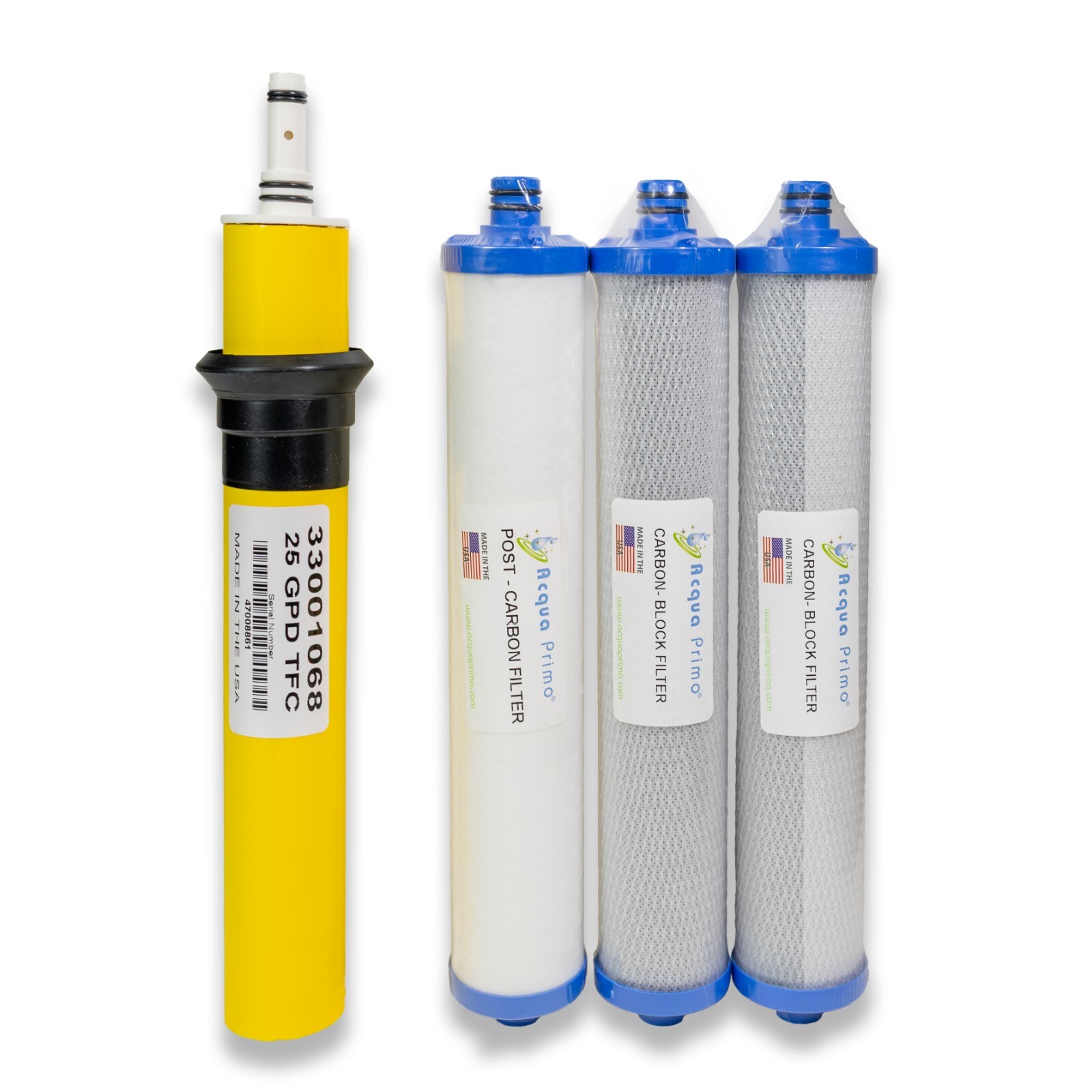 Hydrotech Compatible RO Membrane Replacement Filter Set TFC 33001068-25 GPD