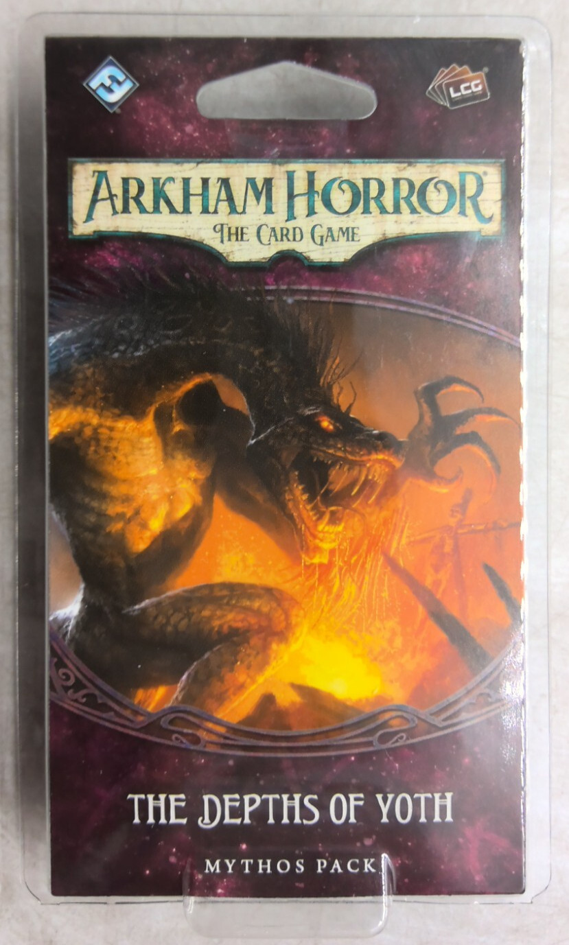 ARKHAM HORROR CARD GAME ~ THE DEPTHS OF YOTH EXPANSION BRAND NEW