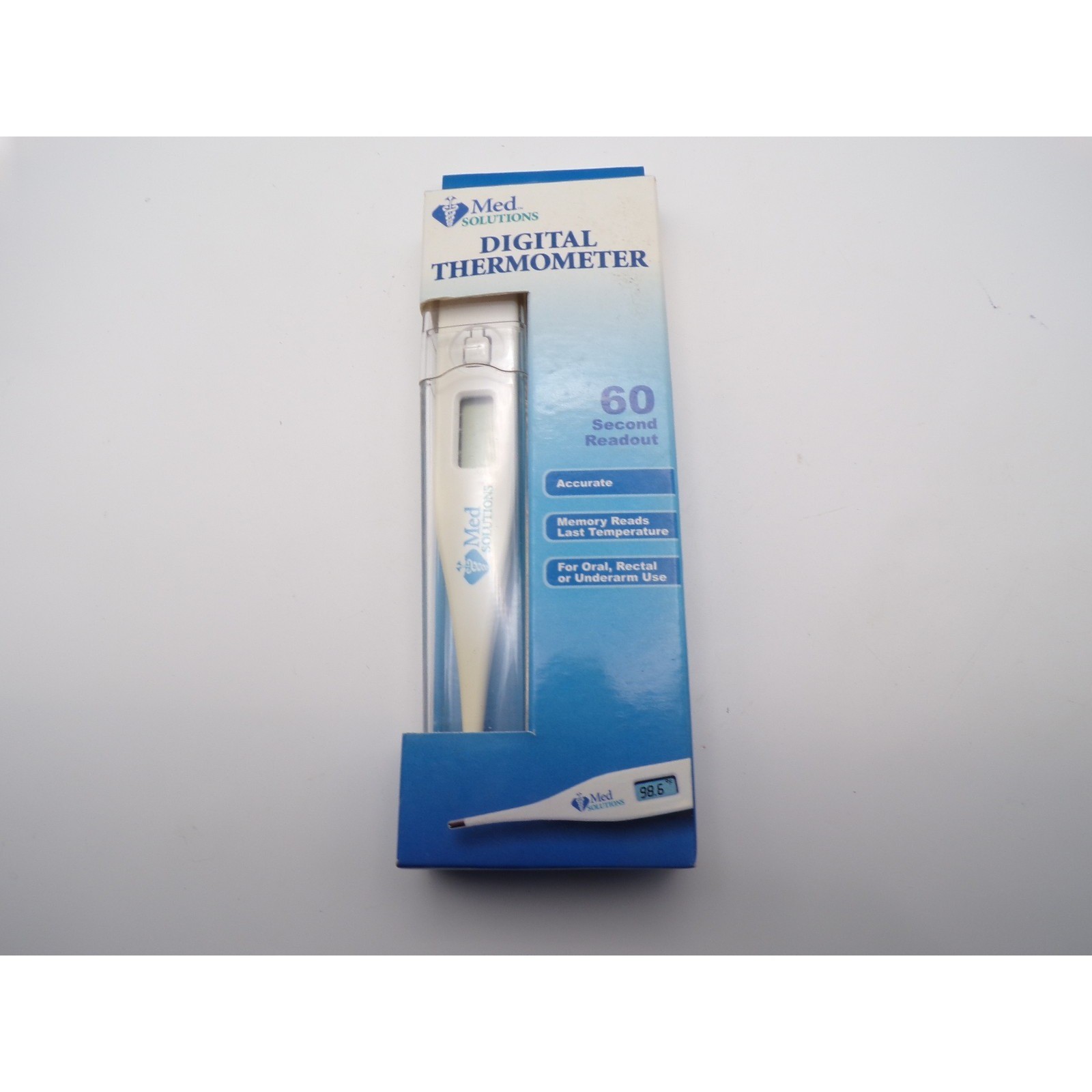 Med Solutions Digital Thermometer 60 Second Readout