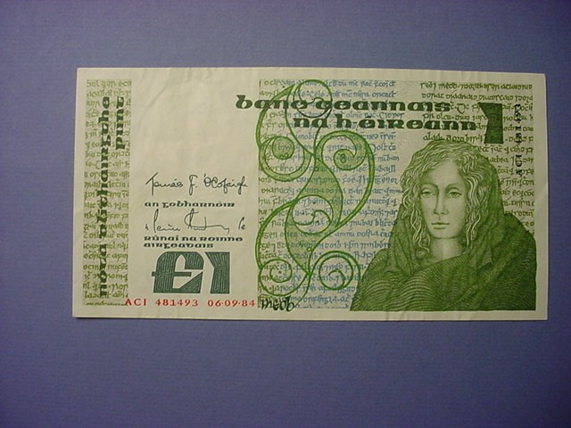 Ireland Pound 1984 #95031