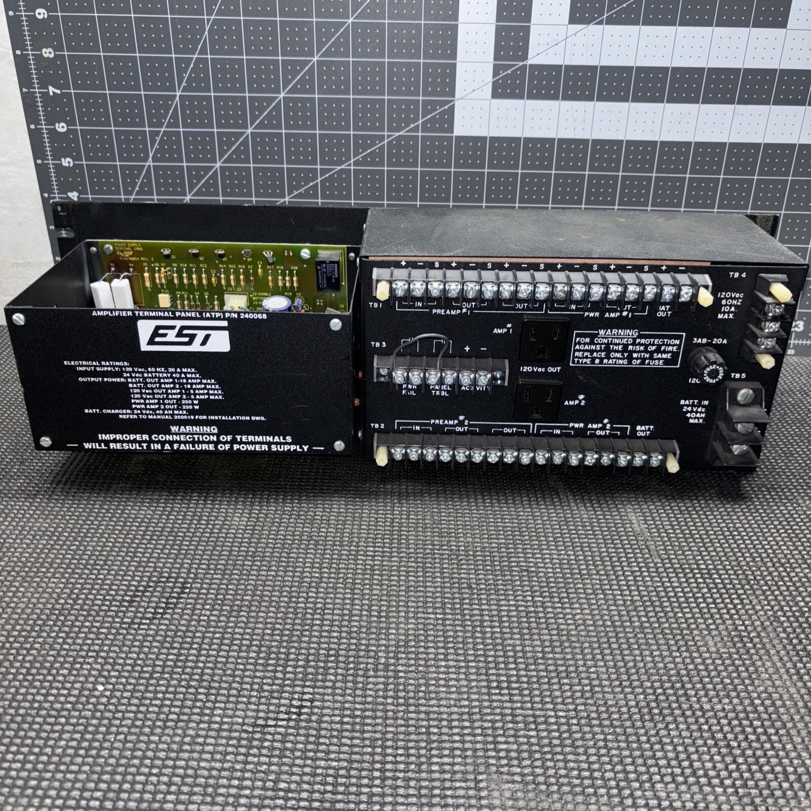 UTC  Amplifier, Terminal Panel (ATP-C) W/O LEDs)