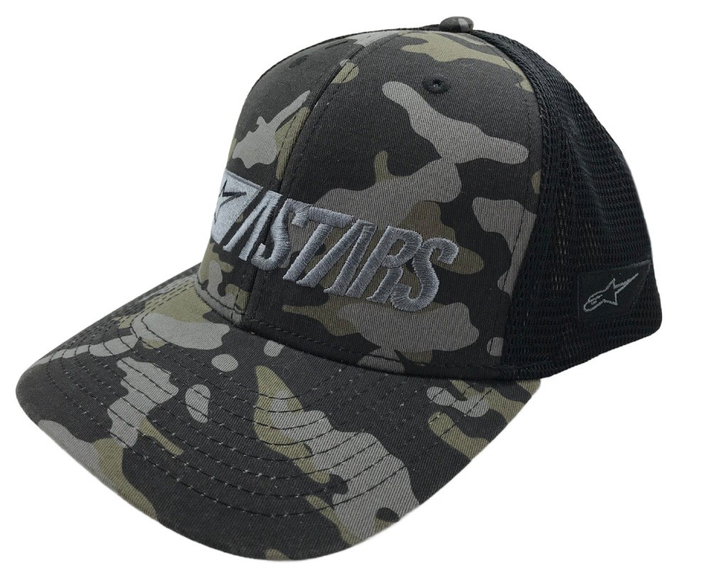 Alpinestars Reblaze Multicamo Snapback Hat Black