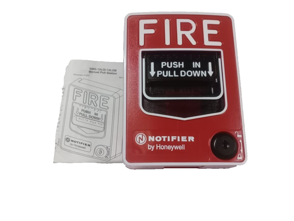 *NEW IN BOX* NOTIFIER NBG-12LO DUAL ACTION,OUTDOOR MANUAL PULL STATION,