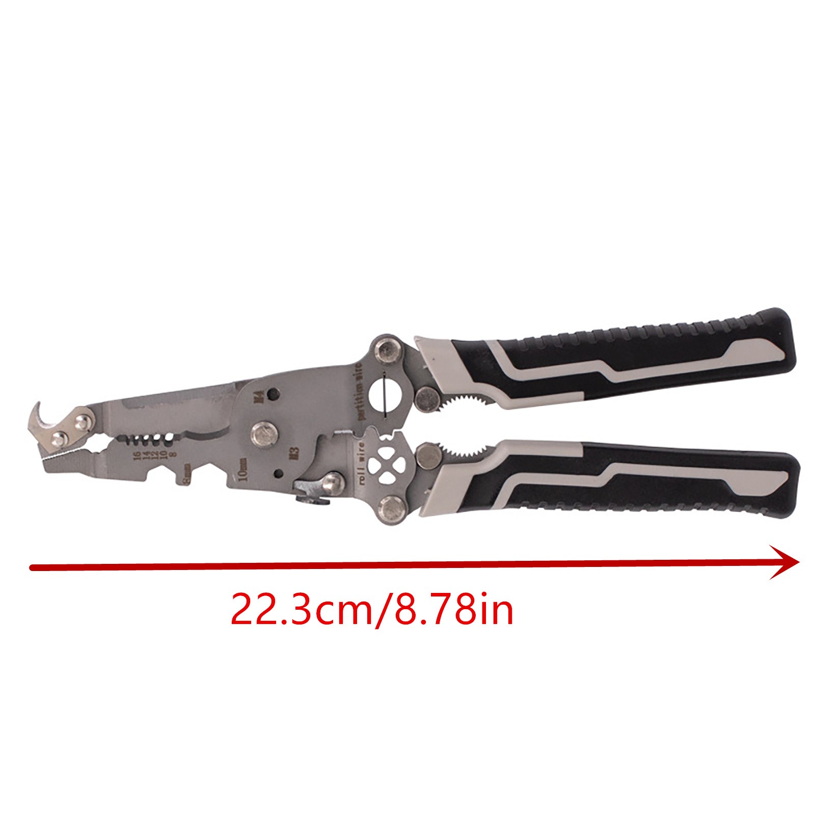 18 in 1 Foldable Wire Stripper Multifunctional Professional Wire Stripper