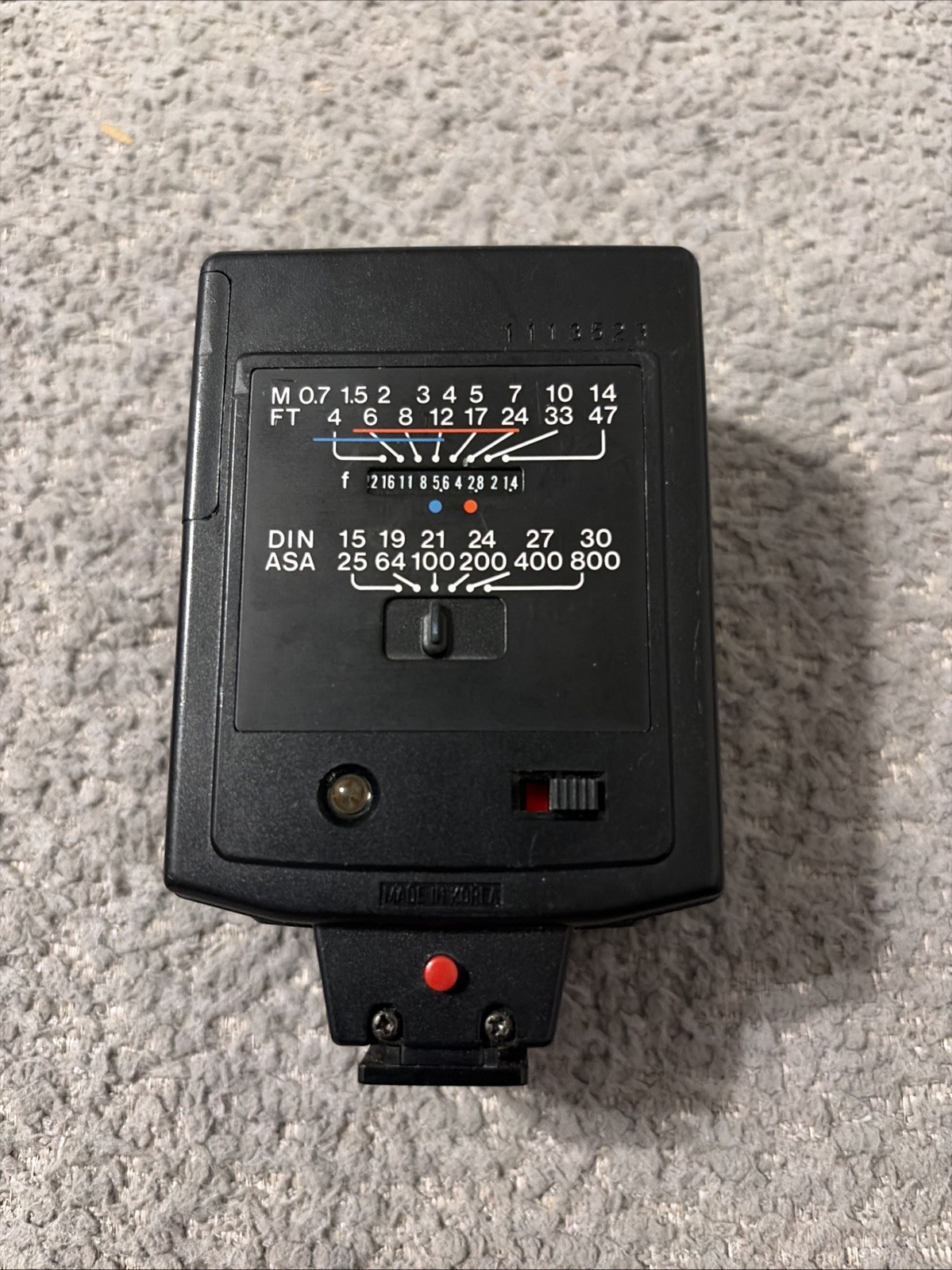 Vivitar Auto Thyristor 225 Camera Flash – Tested & Working – Hot Shoe Mount