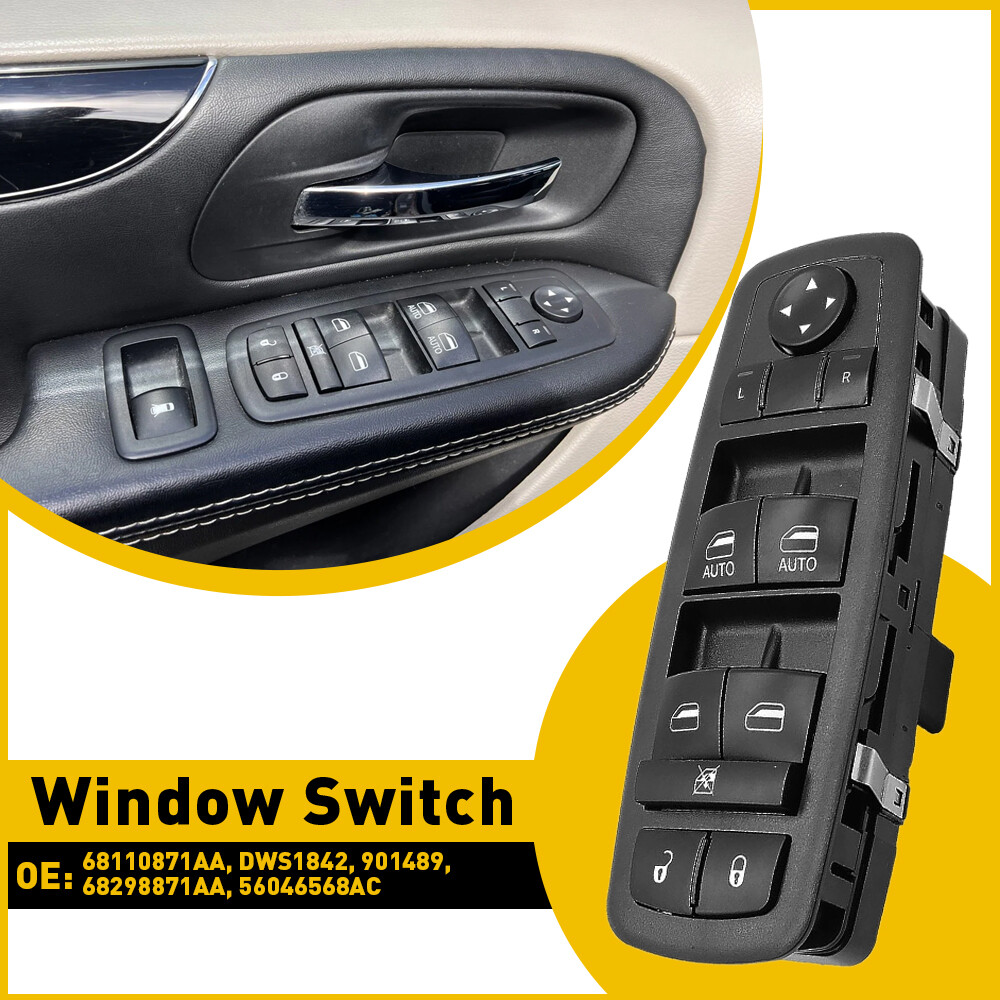 For Chrysler Town & Country 2012-2016 Master Power AUTO Window Control Switch