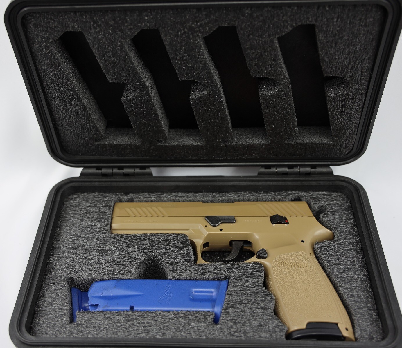 Precut Sig Sauer P220 P226 250 P320 Pistol +6 mags foam fits your Pelican 1170