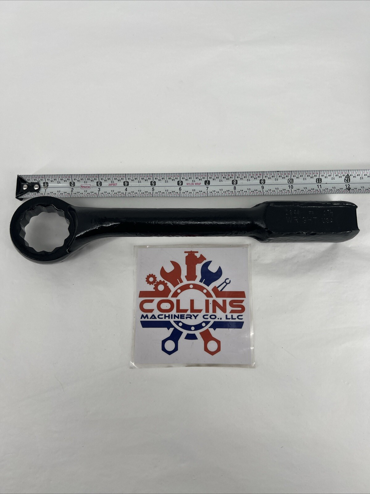 Wright Tool 1946 1-7/16" 12 Point Striking Face Box Wrench Offset Handle
