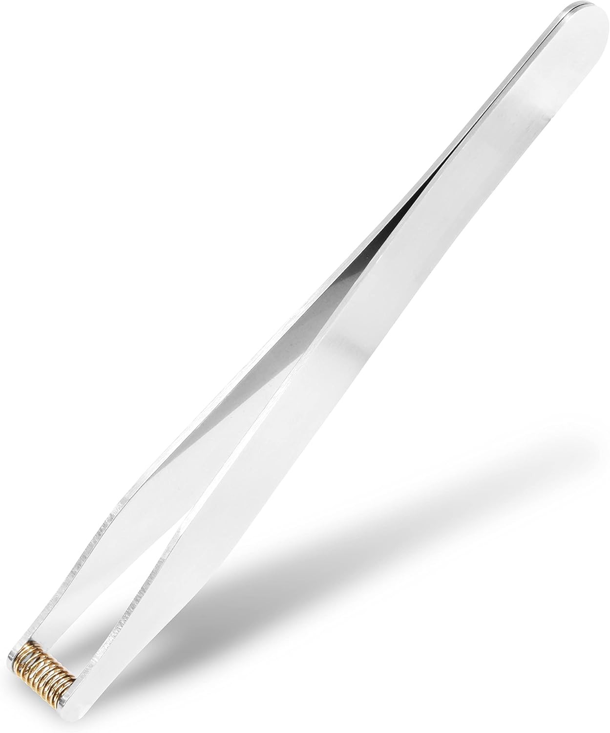 Seki Japan Ear Hair Trimmer Clipper Cutter Tweezers Shape with Spring Silver