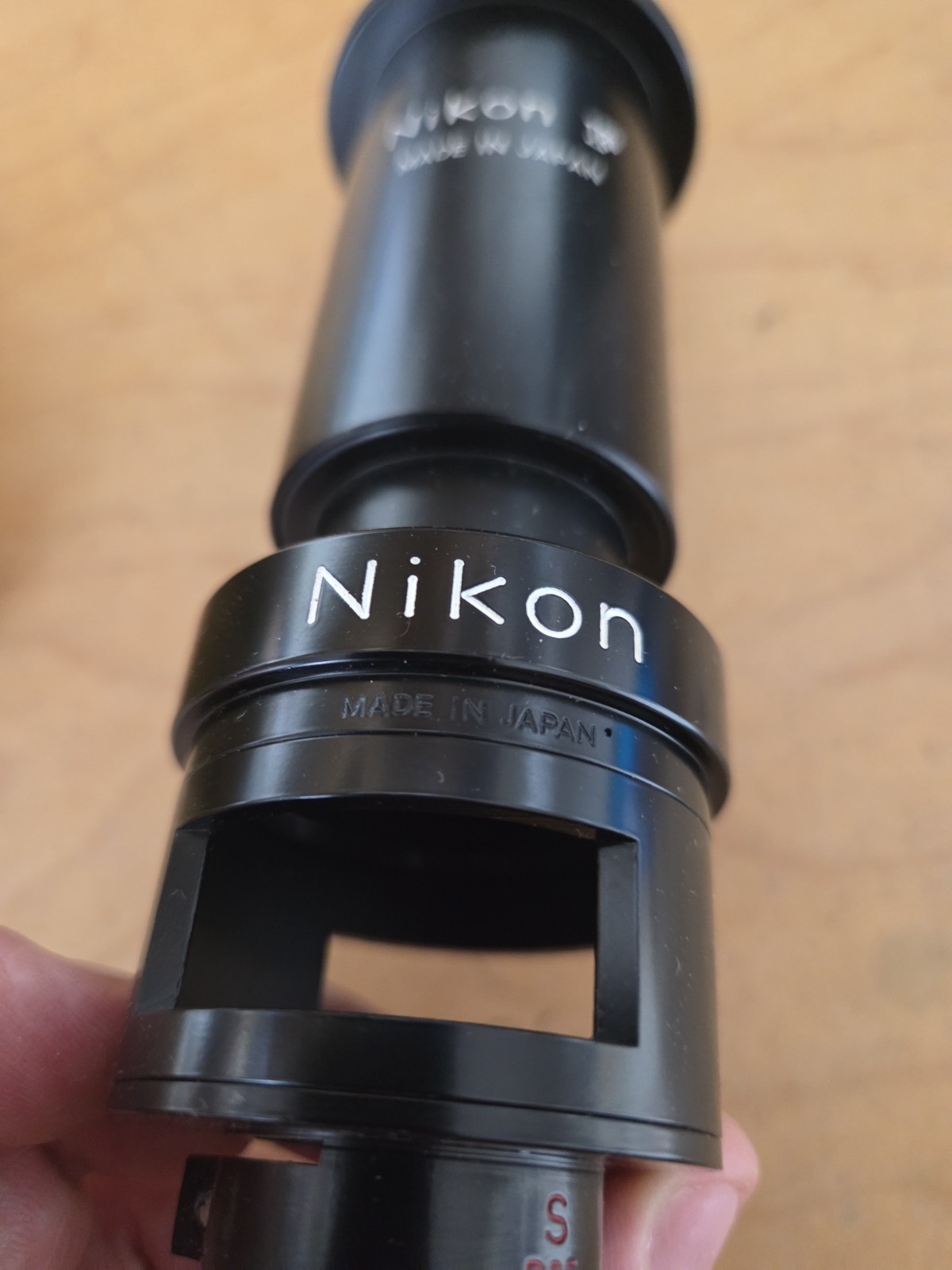 Nikon F Microscope Adapter in Original Box MINT Condition RARE