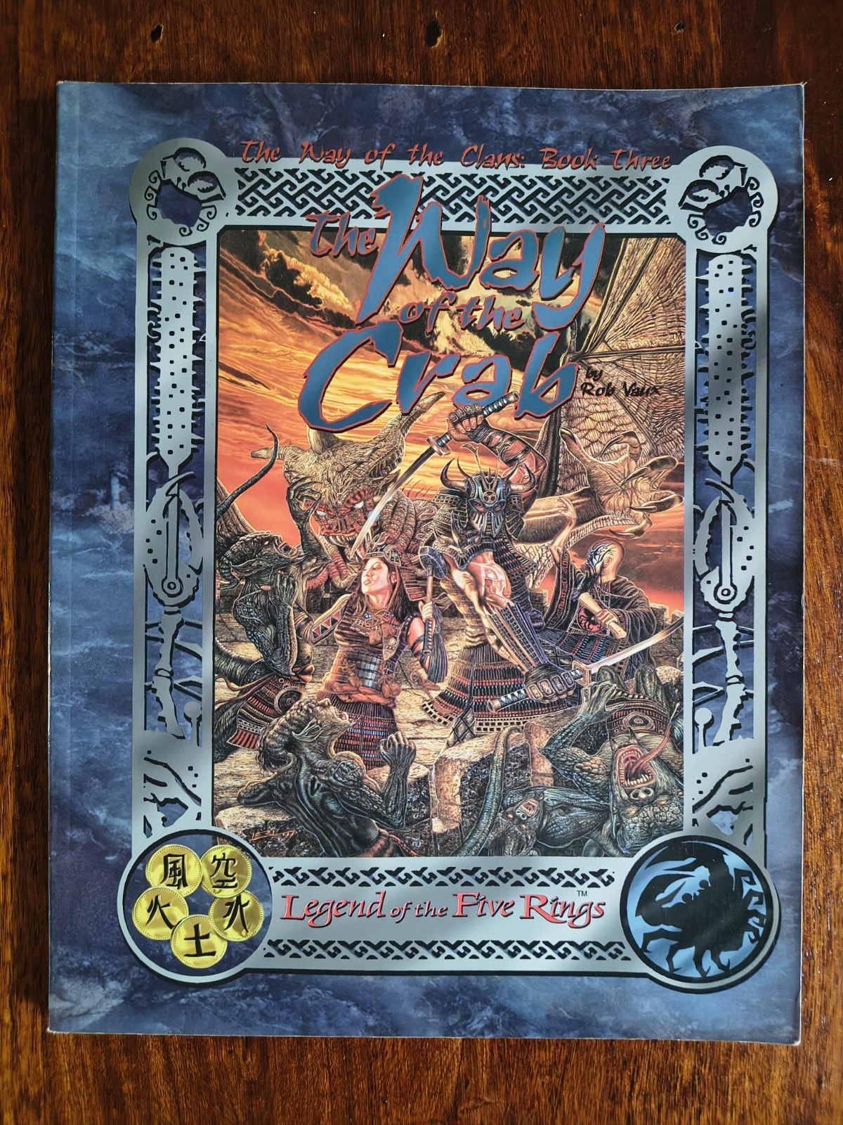 Q1- AEG - Legend of the Five Rings - WAY OF THE CRAB Clans Book THREE - AEG 3007