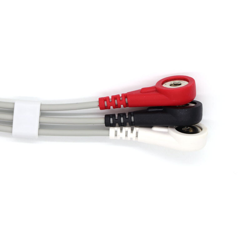 11 pin 3 Leads ECG EKG one-piece ECG Cable Fit For GE-marqutte , Dash PRO 3000