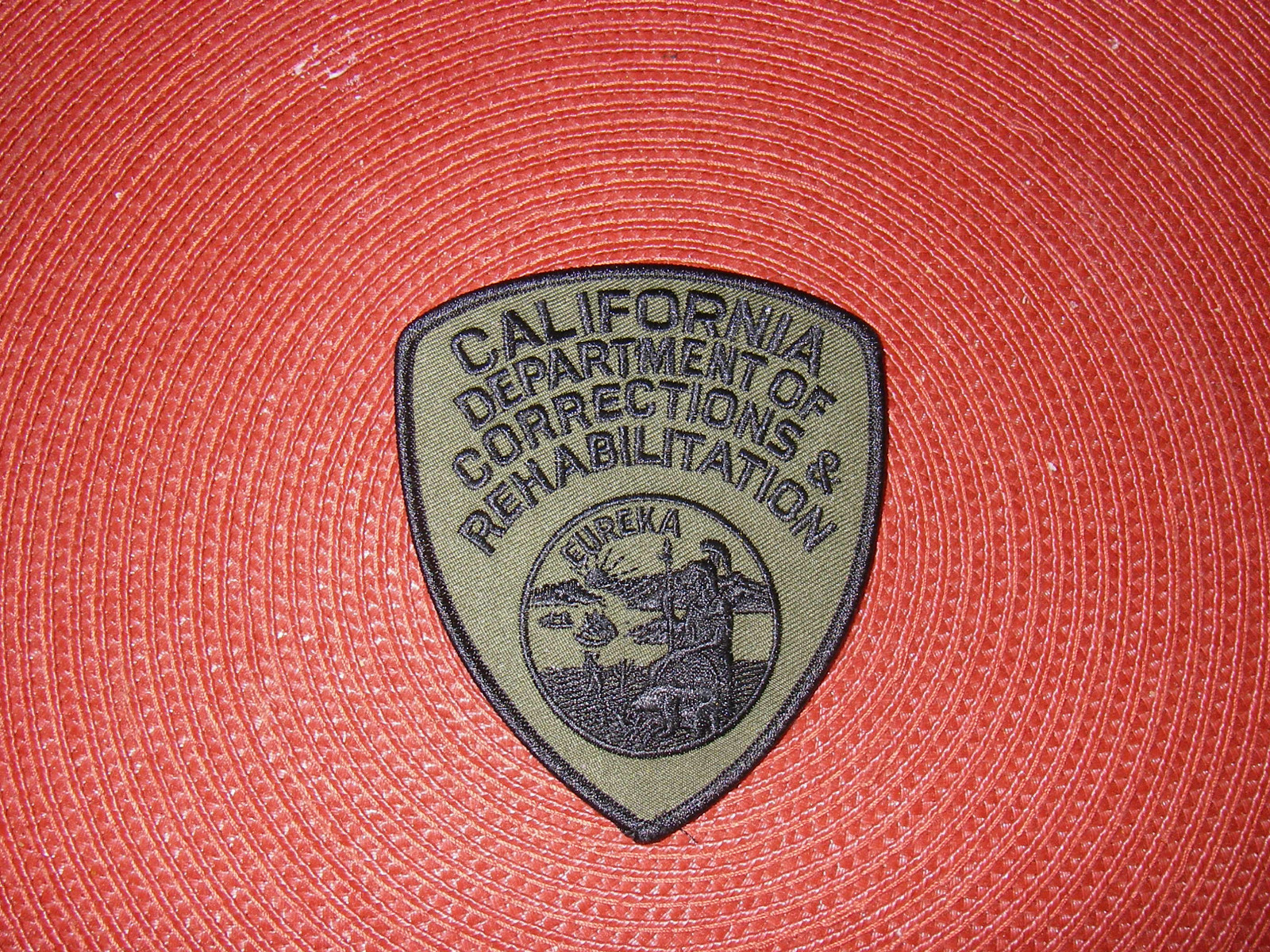 California Department of Corrections and Rehabilitation  Shoulder Patch Subdued