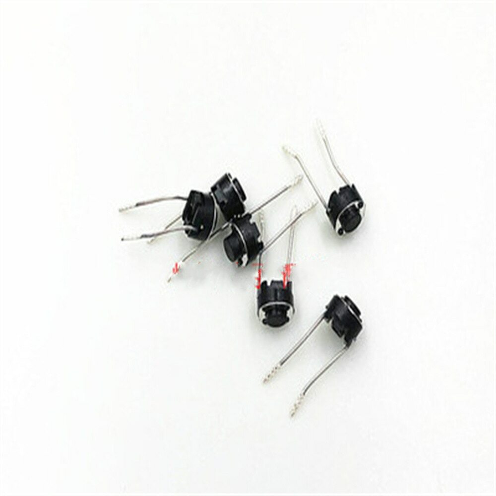 set of 50    6*6*4.3mm / 6*6*5mm DIP-2 2pin Tactile Switch new