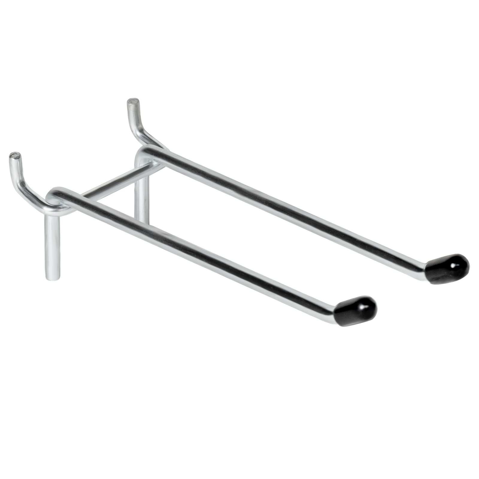 Nlmyt 10 Pcs Pegboard Hooks, 6 Inch Peg Board Pegs Sliver