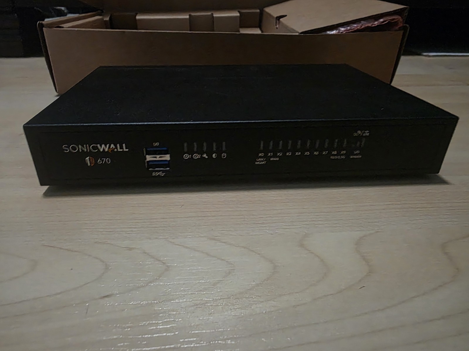 SonicWall TZ670 Firewall Black 02-SSC-2837 New Open Box Never Used