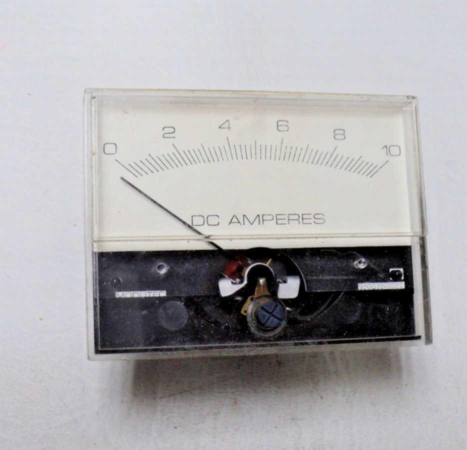 Modutec 10Amp Analog Meter 930032-002C FS=50ua(?)