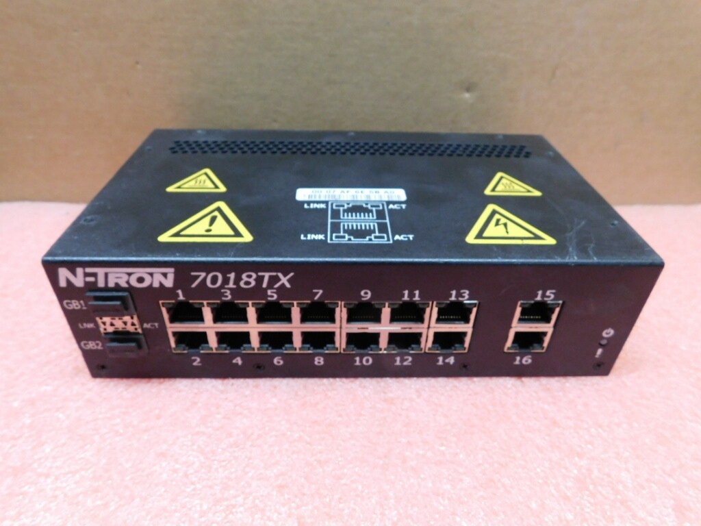 N-TRON 7018TX -- 18 Port Industrial Ethernet Switch