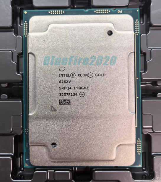Intel Xeon Gold 6262V LGA3647 CPU Processor 24 Core 1.90-3.60GHz 33MB 135W SRFQ4