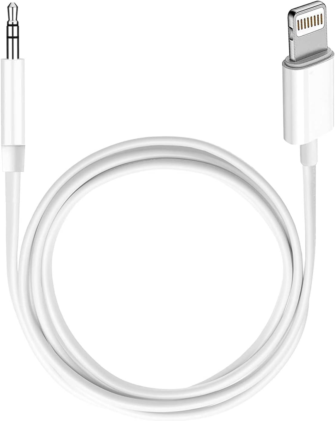 (Apple Mfi Certified) Iphone AUX Cord,Lightning to 1/8 Inch Audio Cable,3.3Ft, H