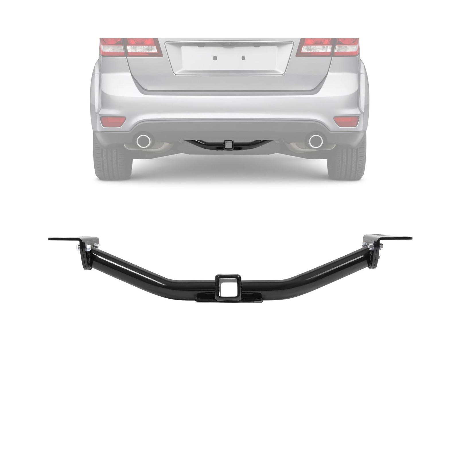 Class 3 Trailer Tow Hitch, 2 Inch Receiver Compatible with 2009-2020 Dodge Jo...